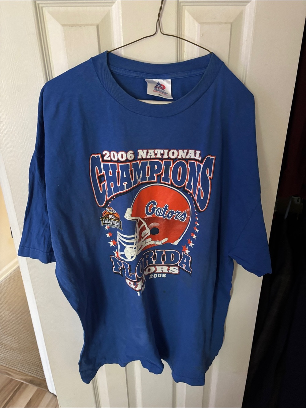 Vintage NCAA Tri-Lake Florida Gators T Shirt Mens XXL National Champions BCS